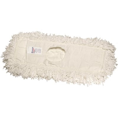 REN02271-IB 24X5 2-PLY WHITE PREMIUM TWIST COTTON DUST MOP