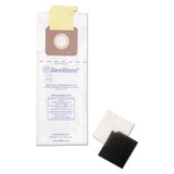 JAN-CMPRO-2 Vacuum Filter Bags Designed to Fit Carpet Pro/CleanMax/Fuller/Tennant, 100/CT