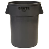 SOD RUB2632GRAY RUBBERMAID BRUTE 32 GALLON TRASH CAN, GR