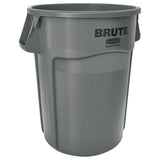 SOD RCP265500GY  RUBBERMAID BRUTE 55 GALLON TRASH CAN, GR